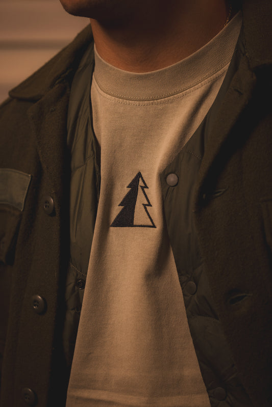 Camp Beer Oversized Embroidered T-Shirt