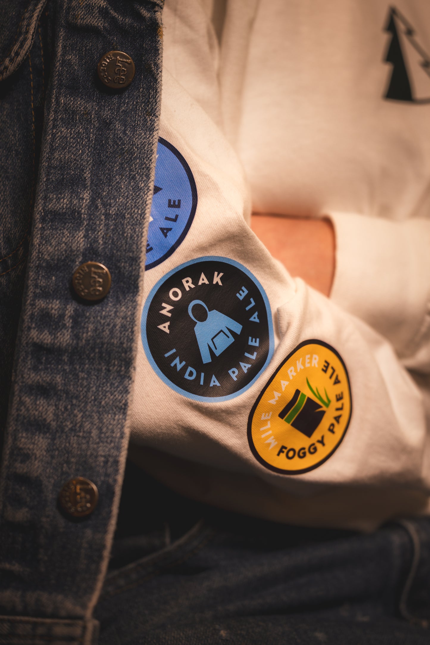 Camp Beer Badge Long-Sleeve Shirt
