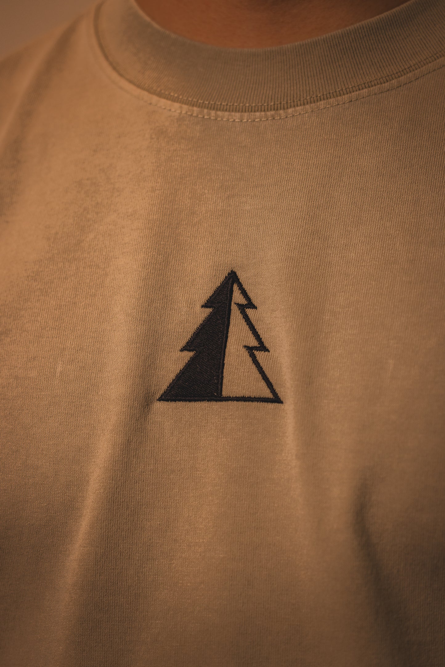 Camp Beer Oversized Embroidered T-Shirt